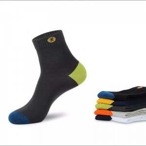 Einfaches Design atmungsaktiver Socken benutzerdefinierte Geschäftsleute Socken Socken